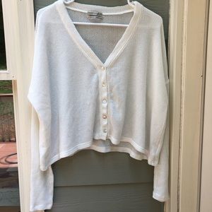 Urban Outfitters ivory long sleeve
